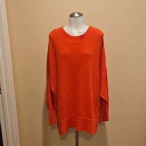 🍉 Orange Crewneck Sweater